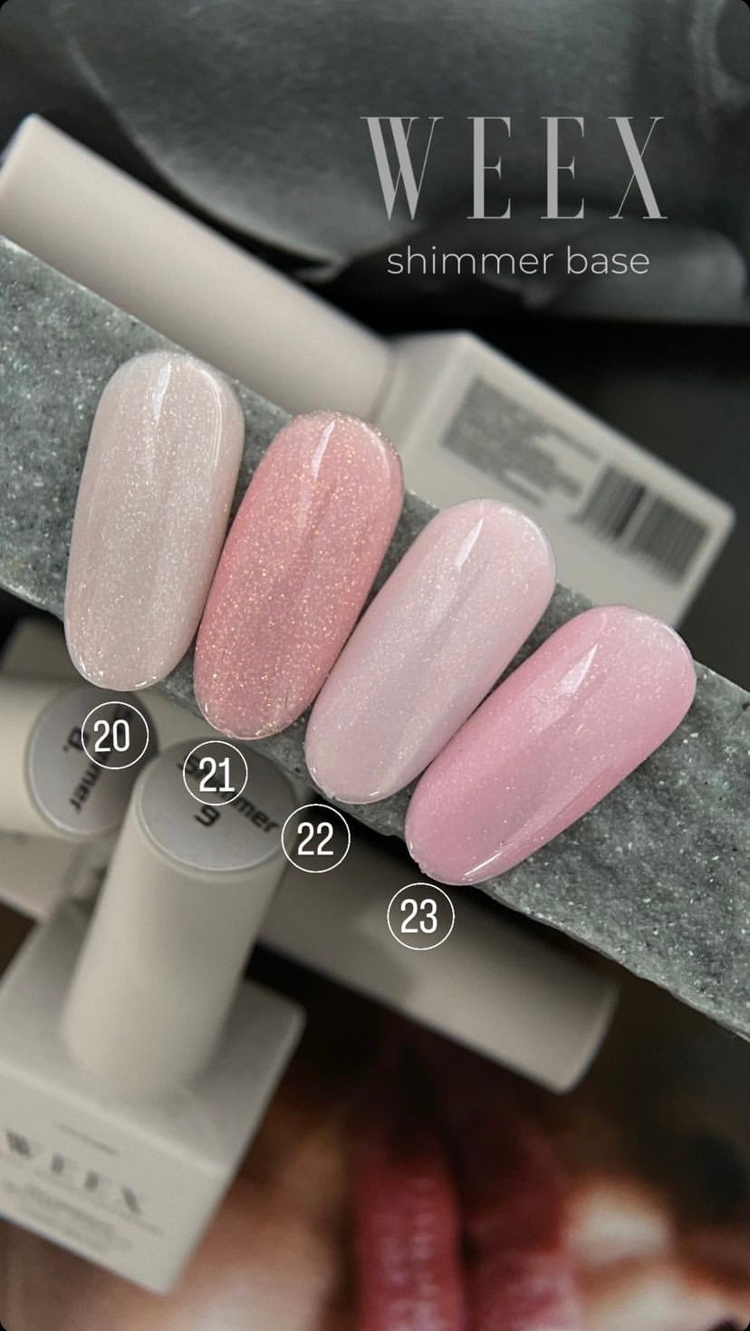 Weex Cover base coat 11ml Shimmer 22