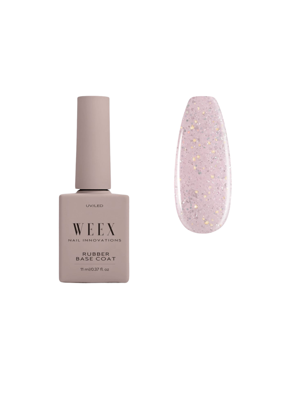 Weex Cover basecoat 11ml Shimmer 37