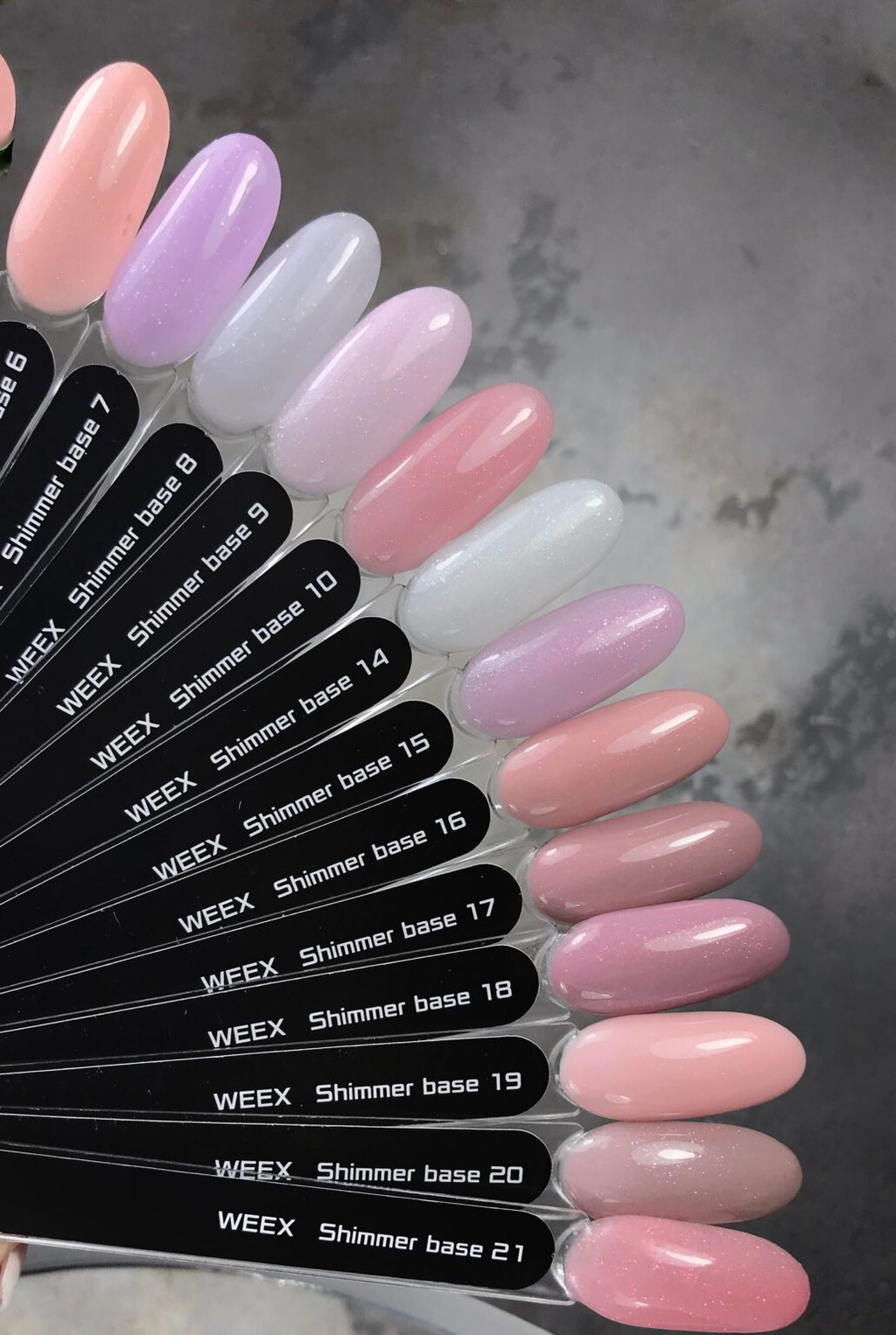 Weex Cover base coat 11ml Shimmer 15