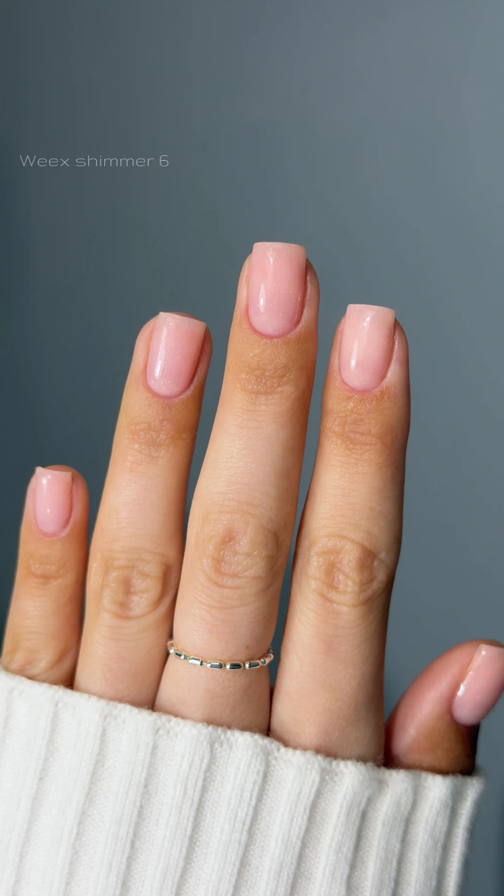Weex Cover base coat 11ml Shimmer 6