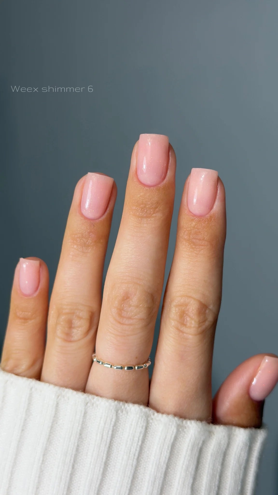 Weex Cover base coat 11ml Shimmer 6