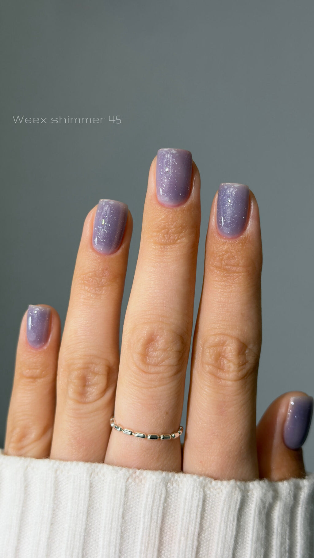 Weex Cover base coat 11ml Shimmer 45