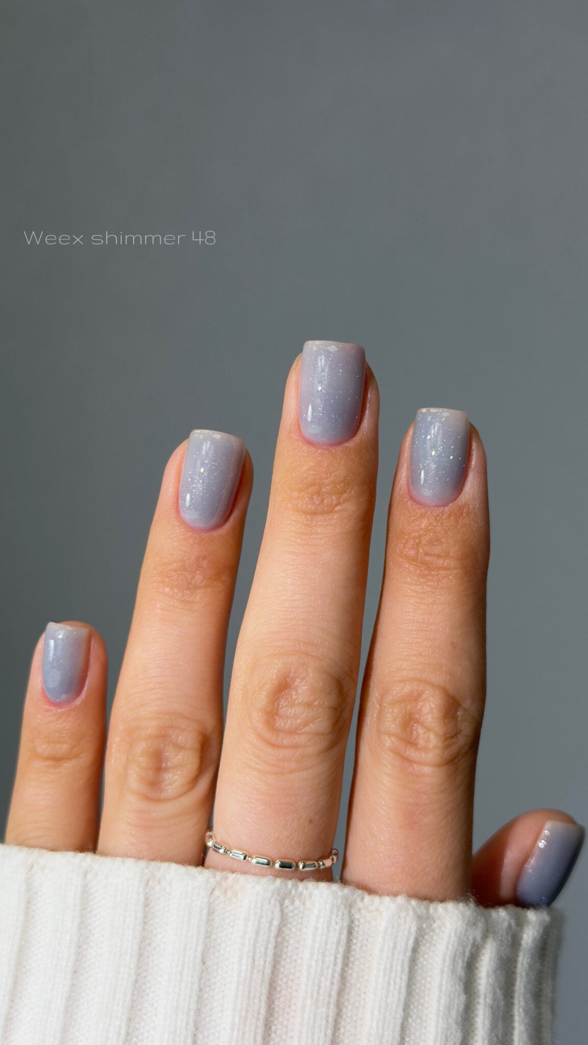 Weex Cover base coat 11ml Shimmer 48