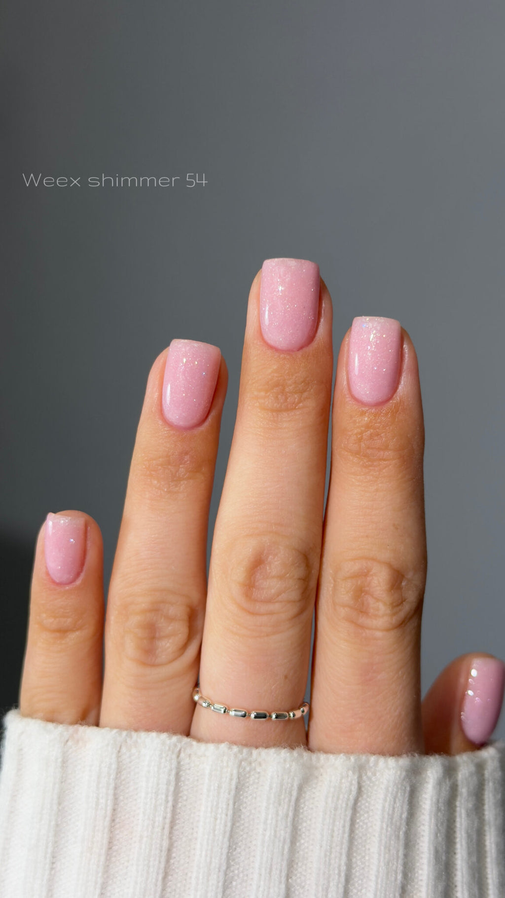 Weex Cover base coat 11ml Shimmer 54