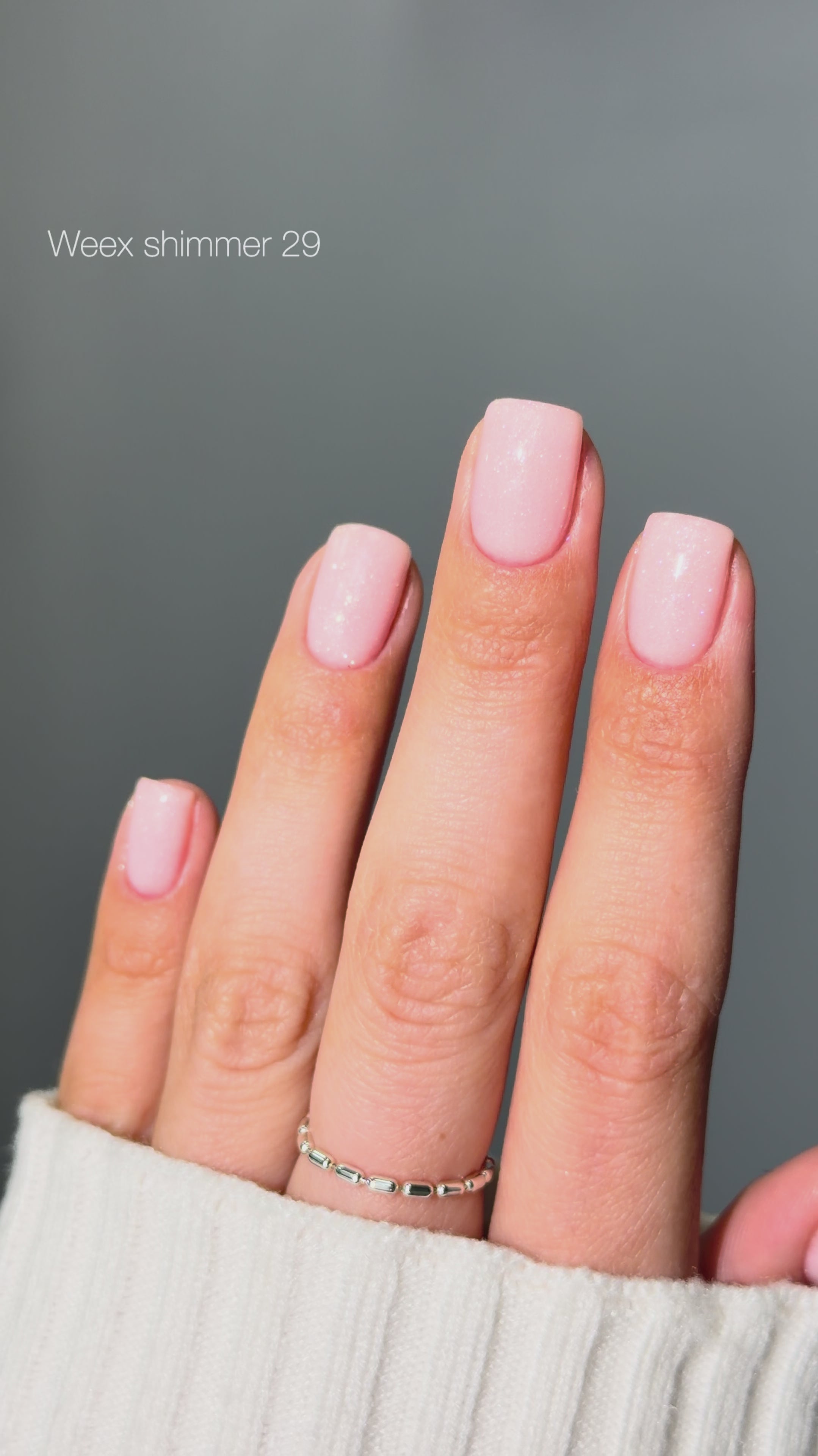 Weex Cover base coat 11ml Shimmer 29