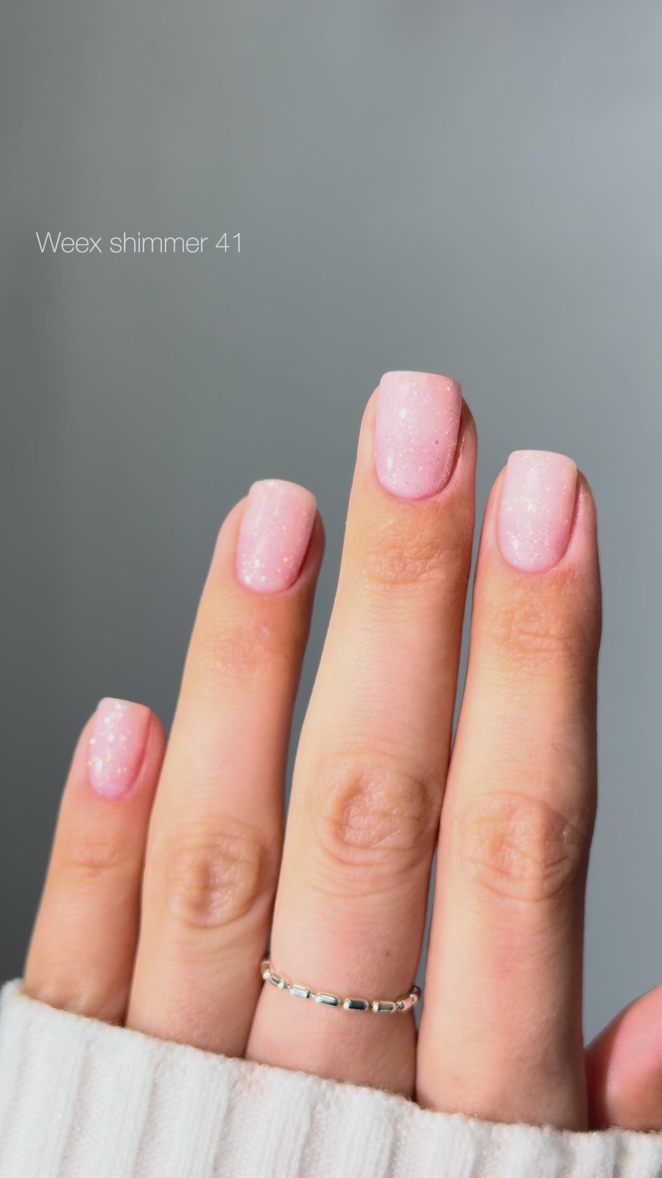 Weex Cover base coat 11ml Shimmer 41