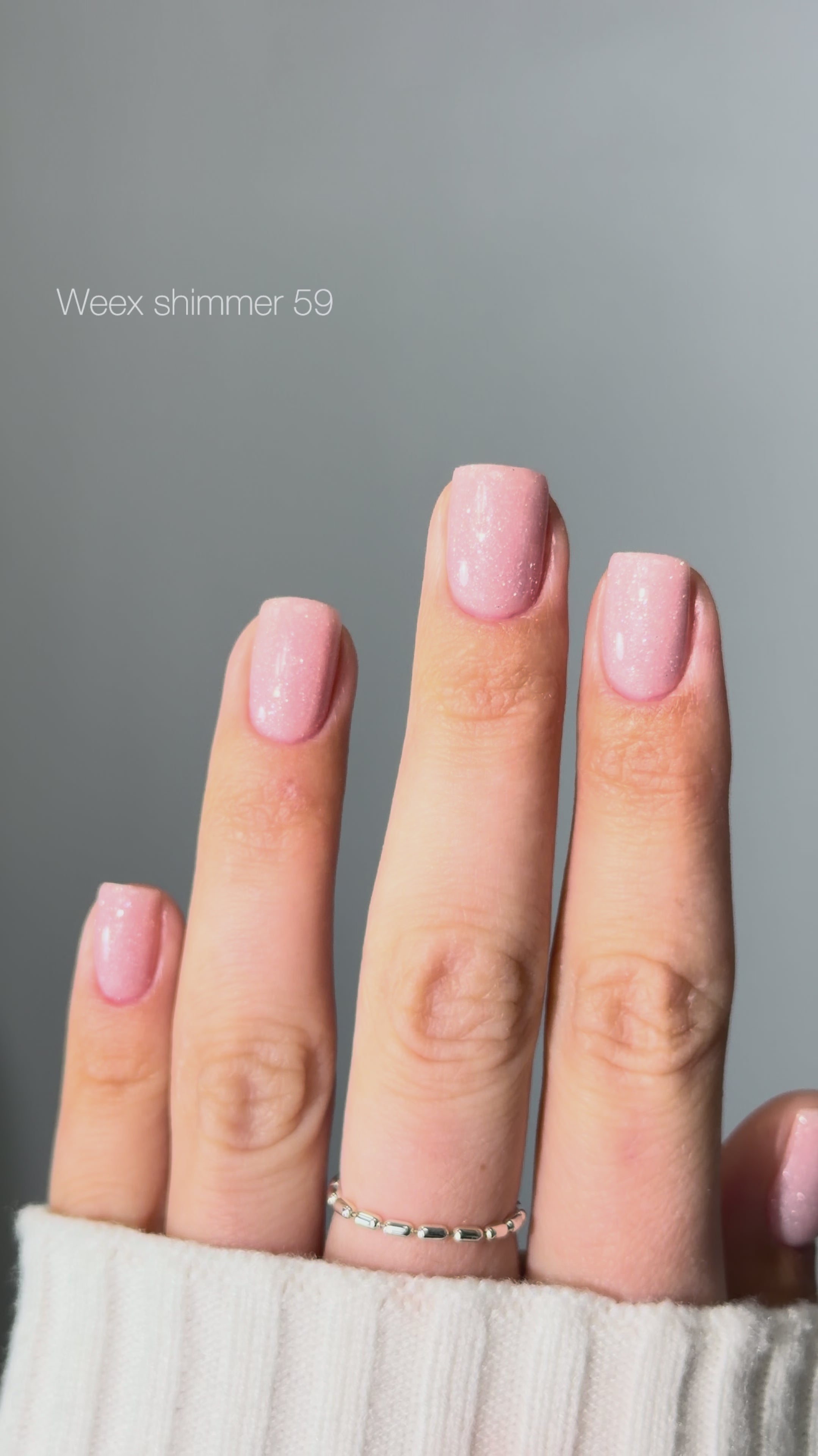 Weex Cover base coat 11ml Shimmer 59