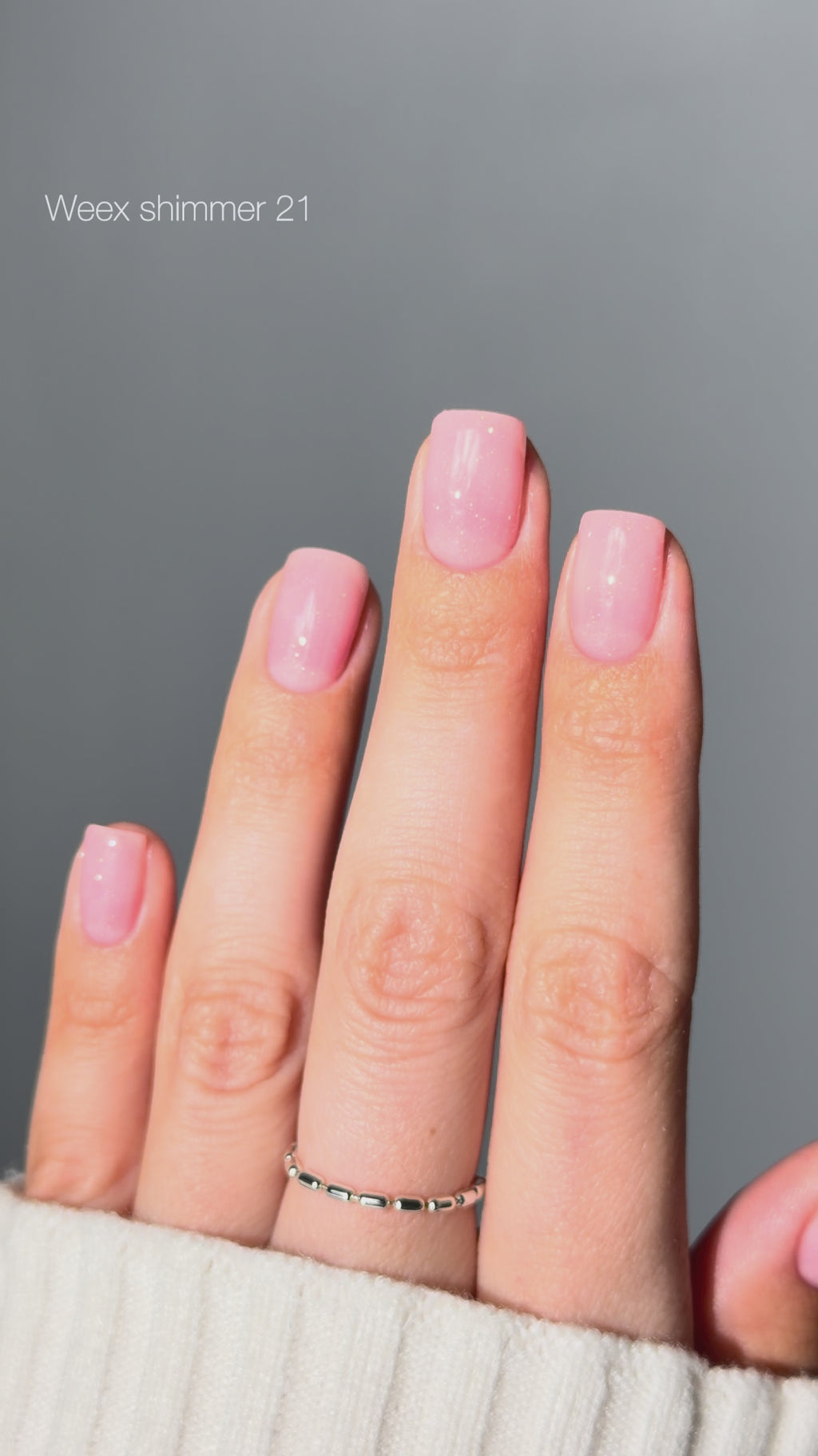 Weex Cover base coat 11ml Shimmer 21